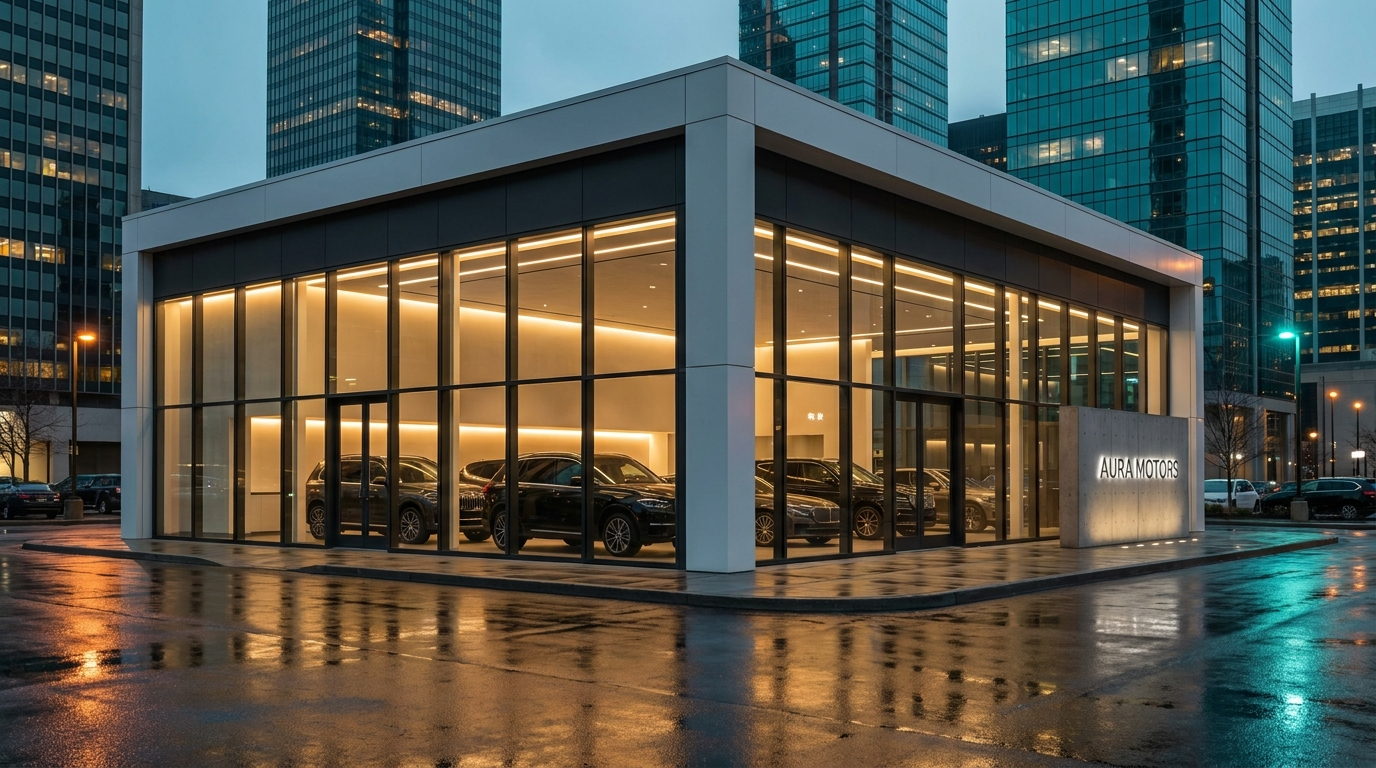 Automotive dealership environment